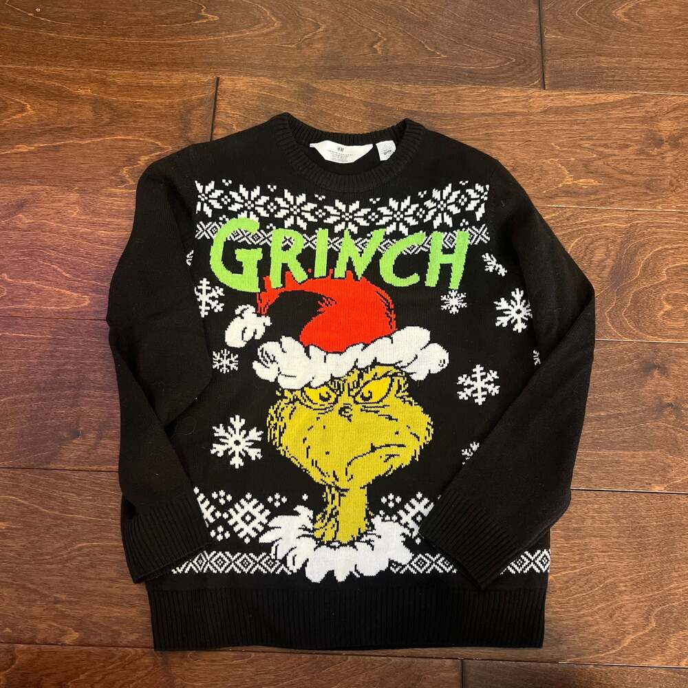 Dr. Seuss 'Merry Grinchmas' The Grinch Knitted Christmas Sweater